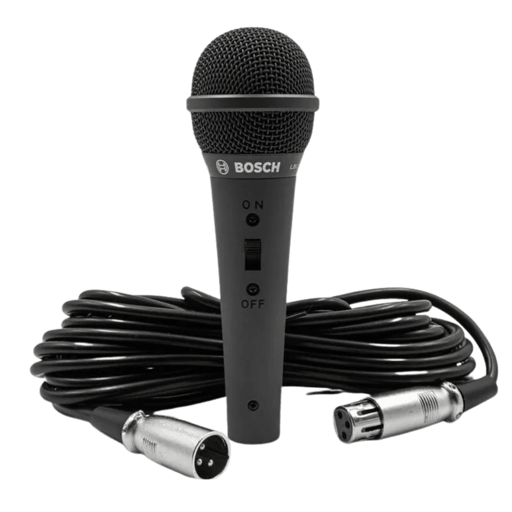 Bosch LBC2900 Unidirectional Handheld Microphone 1 BOSCH LBC2900/15 Unidirectional Handheld Microphones