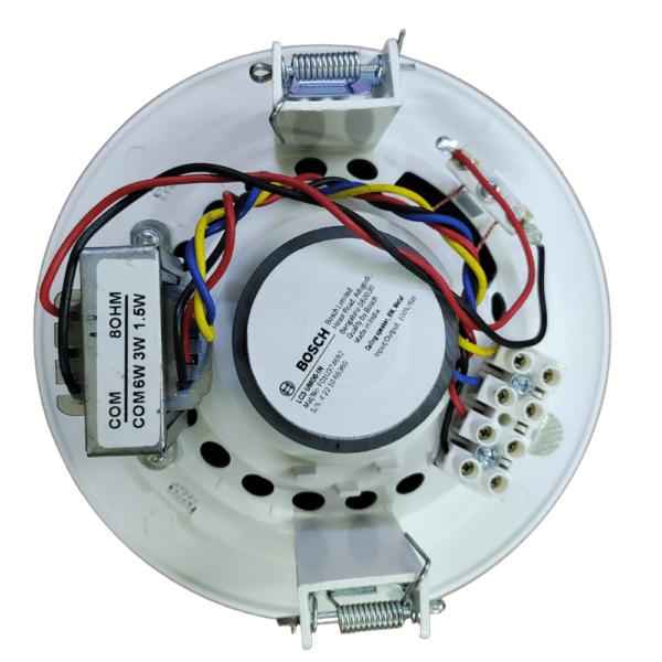 BOSCH LC3-UM06-IN – 6W Compact Metal Ceiling Speaker - Image 2