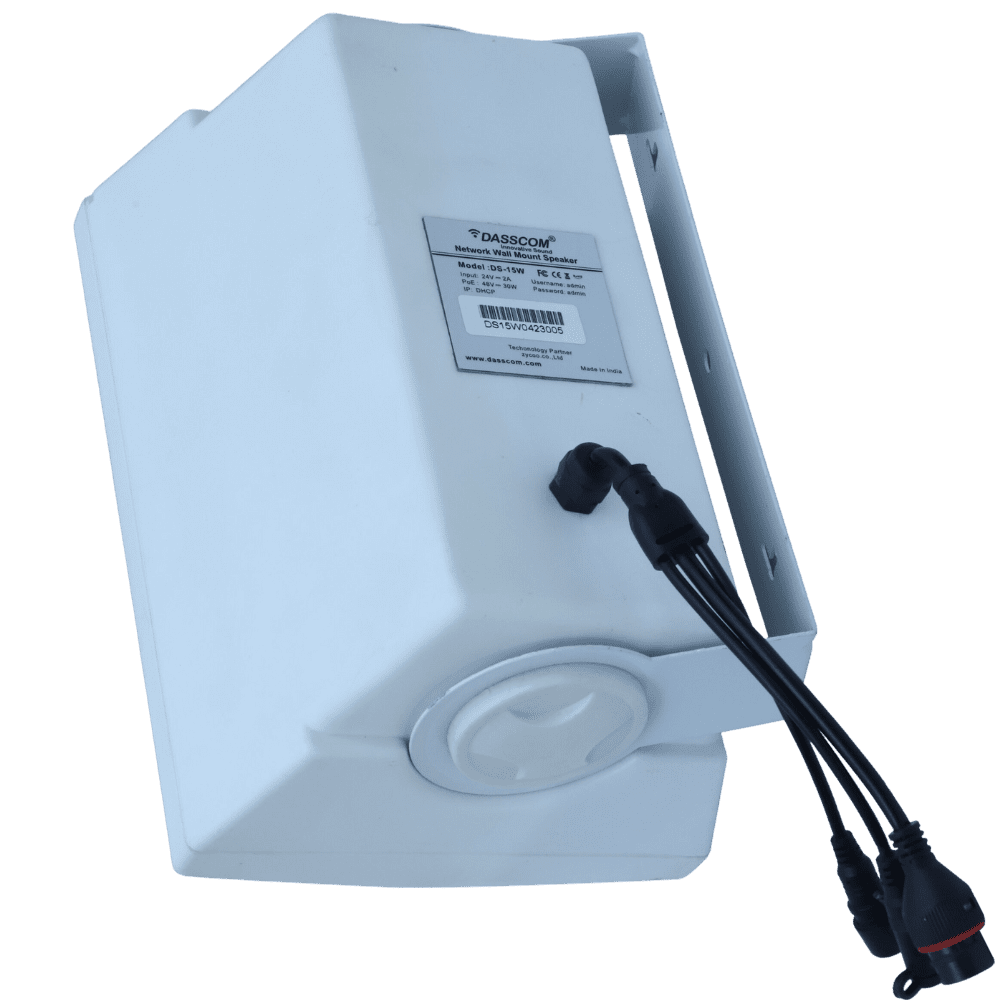 Dasscom DS-15W Network Wall Mount Speaker 2 Dasscom DS-15W Network Wall Mount Speaker - Image 2