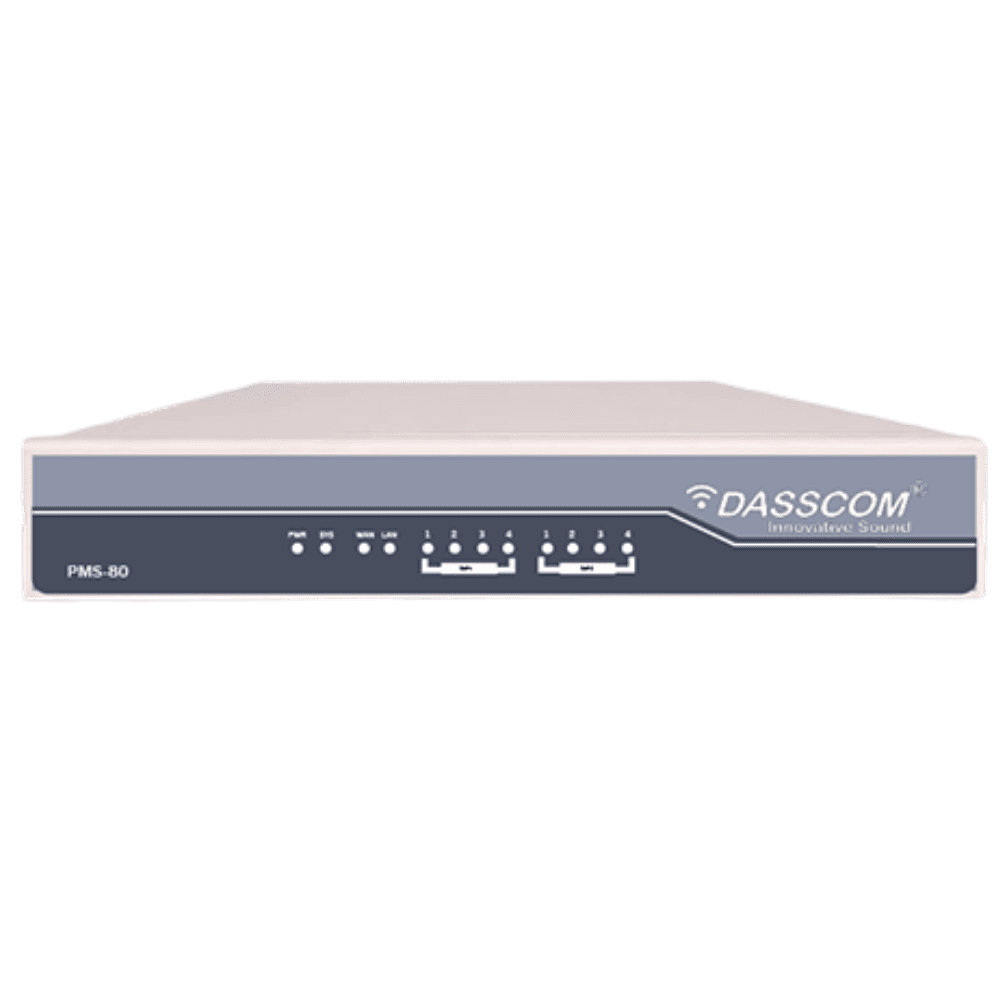 Dasscom PMS-80 IP PA System 1 PMS-80 IP PA System
