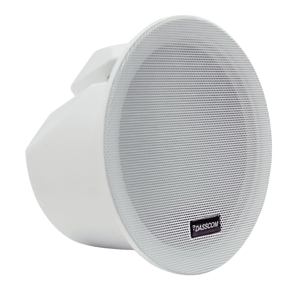 Intercom Ceiling Dasscom DS-10C – 10W SIP Network Ceiling Speaker – Powerful 10W SIP ...