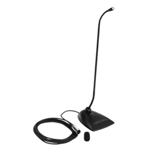 Shure MX418D/C-18-Inch Gooseneck Condenser Microphone with Desktop Base